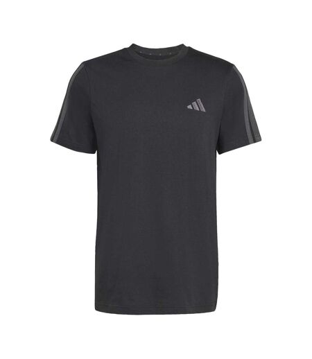 T-shirt Motif/style 3 Rayures Homme Triple Noir Adidas