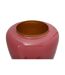 Vase Rond Design Tribuna 36cm Corail & Or-2