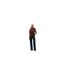 T-shirt Motif/style Imprimé Graphique Femme Marron Tommy Jeans-1