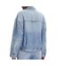 Veste en jean bleu femme calvin klein jeans denim jacket-2
