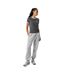 Womens/ladies Trinkey Ringer T-shirt Grey Jack Wills-1