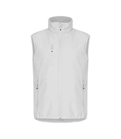 Veste Softshell Classic Homme Blanc Clique