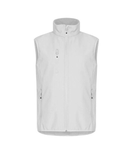Veste Softshell Classic Homme Blanc Clique