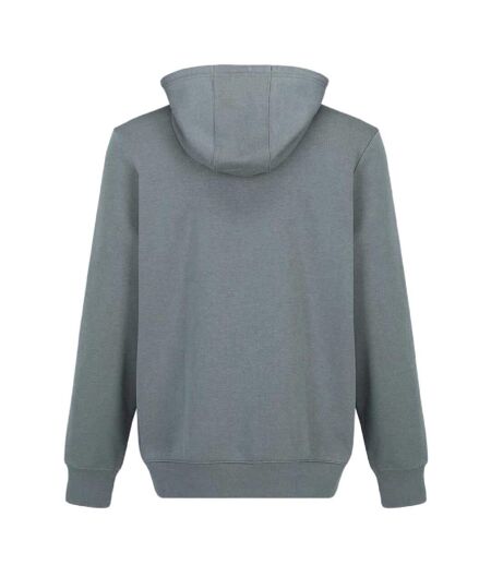 Mens Polycotton Full Zip Hoodie Slate Grey Slazenger