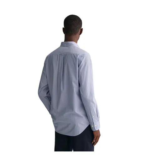 Chemise Banker Homme Bleu Gant