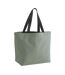 Tote Bag Original Taille Unique Vieux Vert Bagbase-2
