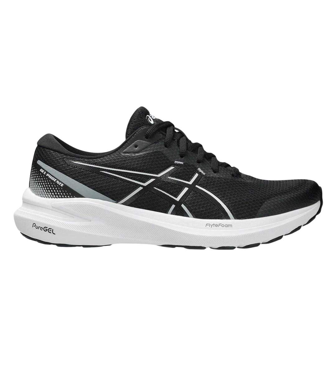Mens Gel Phoenix 13 Shoes Black White Asics-1