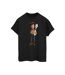 Disney Womens/Ladies Toy Story 4 Woody And Forky Cotton Boyfriend T-Shirt (Noir) - UTBI49227-1