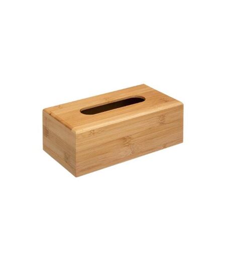 Boîte à Mouchoirs en Bambou Halo 25cm Naturel