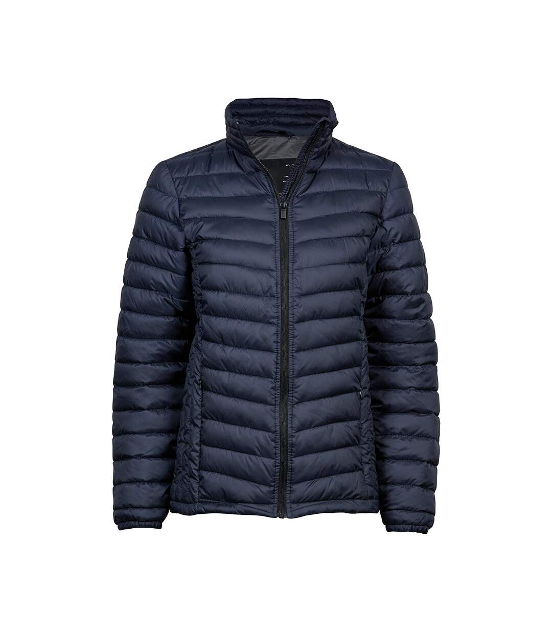 Womens/ladies Padded Jacket Deep Navy Tee Jays-2