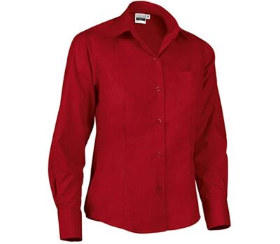 Chemise manches longues - Femme - STAR ML - rouge