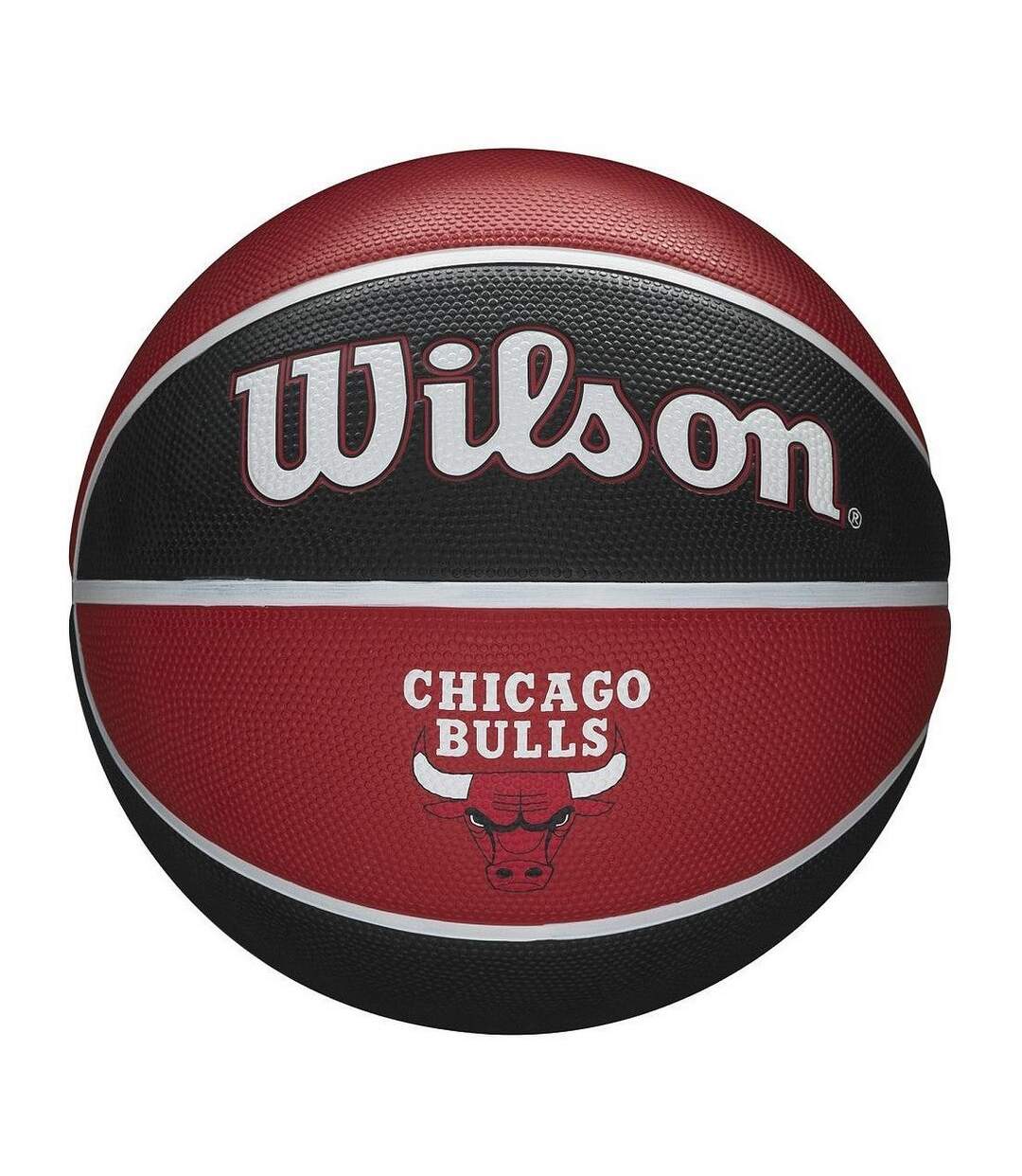 Ballon de basket taille 7 rouge / noir Chicago Bulls-1