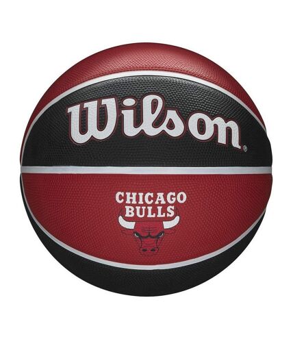 Chicago Bulls - Ballon de basket (Rouge / Noir) (Taille 7) - UTRD2780