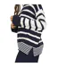 Pull Tunique Motif/style À Rayures Jack Femme Bleu Marine Crème Brave Soul-4