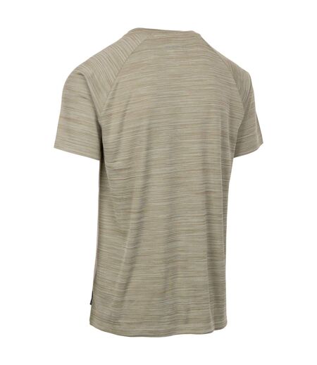 Mens leecana tp75 t-shirt light sage marl Trespass