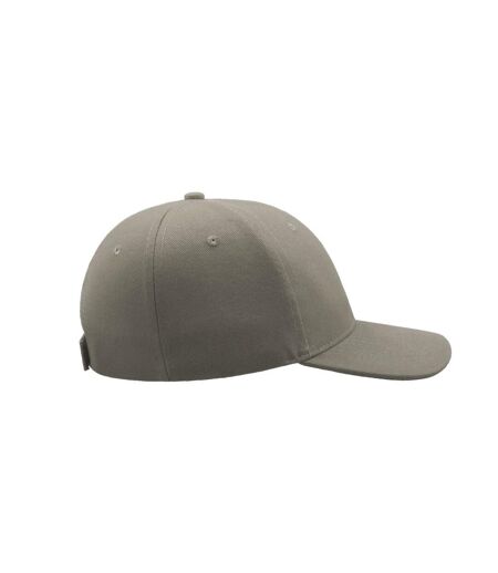 Atlantis Liberty Six Brushed Cotton 6 Panel Cap (Light Grey) - UTAB195
