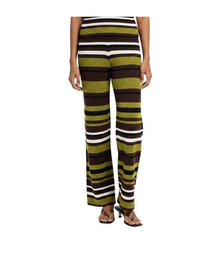 Womens/ladies Stripe Knitted Slim Tank Top Multicoloured I Saw It First