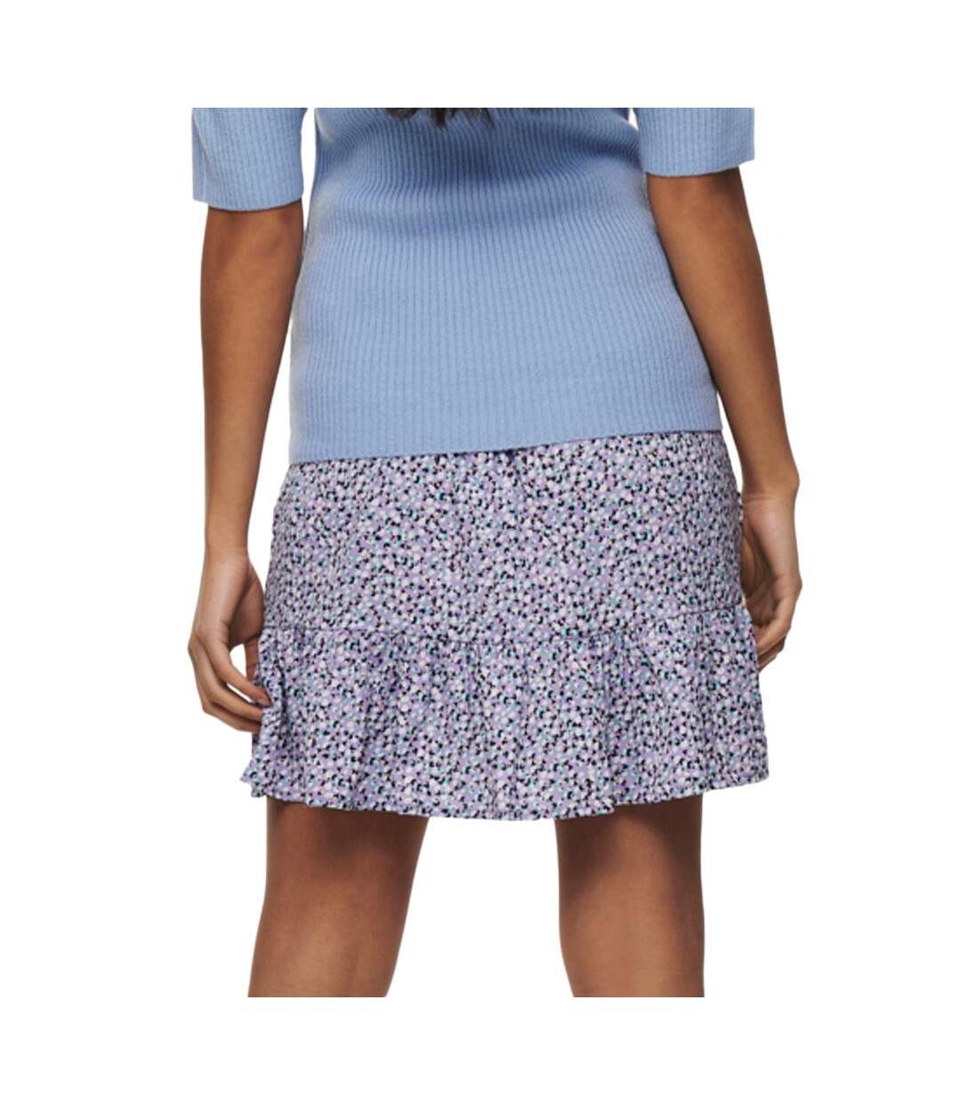 Jupe violette femme only olivia wrap-2