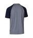 Mens fullmer mountain t-shirt navy marl Trespass-2