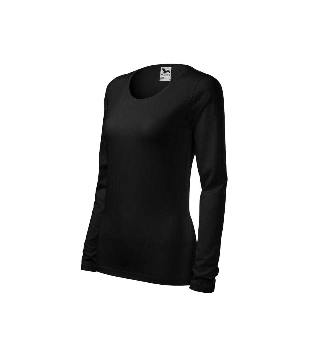 T-shirt Manches Longues Femme Noir Malfini-2