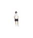 T-shirt Motif/style Linéaire Homme Blanc Adidas-1