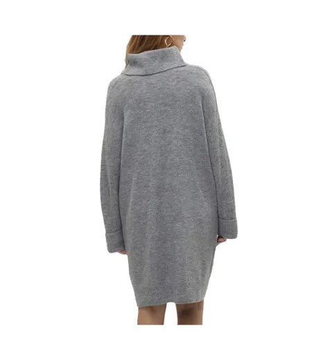 Robe pull grise femme vero moda vmjupiter