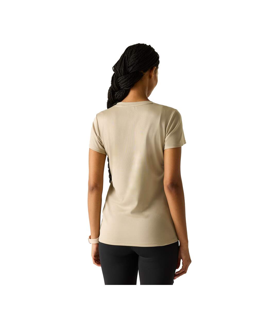 Womens/ladies Fingal Abstract Art T-shirt Parchment Regatta-3