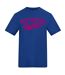 T-shirt Attention Seeker Homme Bleu AWD-2