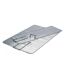 Tapis Simex Taille Unique Argenté High Peak-1