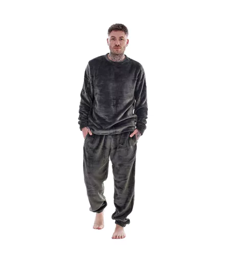 Ensemble De Pyjama Long Homme Gris Keanu