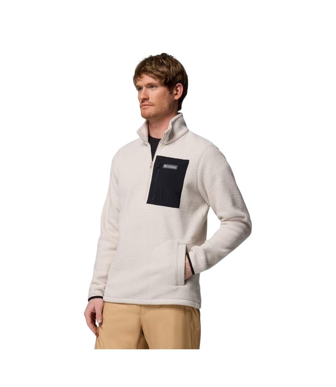 Mens Jasper Contrast Pocket Regular Jacket Dark Stone Columbia-3