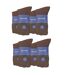 24 Pairs 100% Cotton Mens Non Elastic Breathable Socks-2