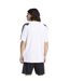 T-shirt Manches Raglan Hot Homme Blanc Rouge Adidas-3
