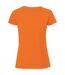 T-shirt ajusté femmes orange Fruit of the Loom