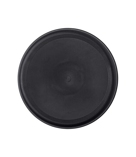 Orbit recycled plastic flying disc one size solid black Generic