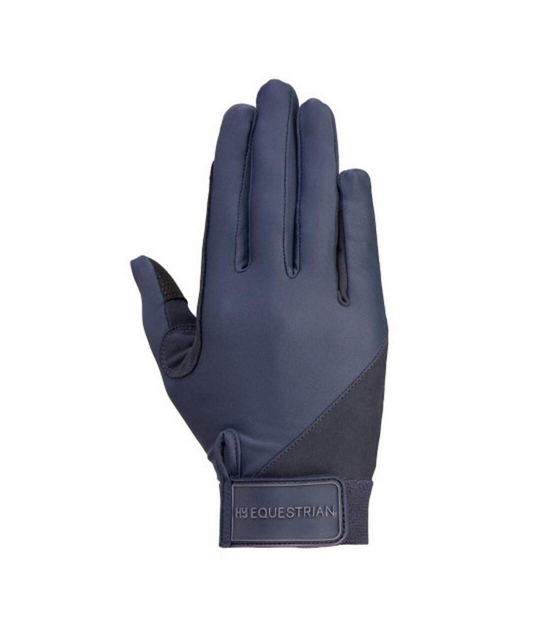 Gants D´équitation Absolute Fit Adulte Bleu Marine Hy-1