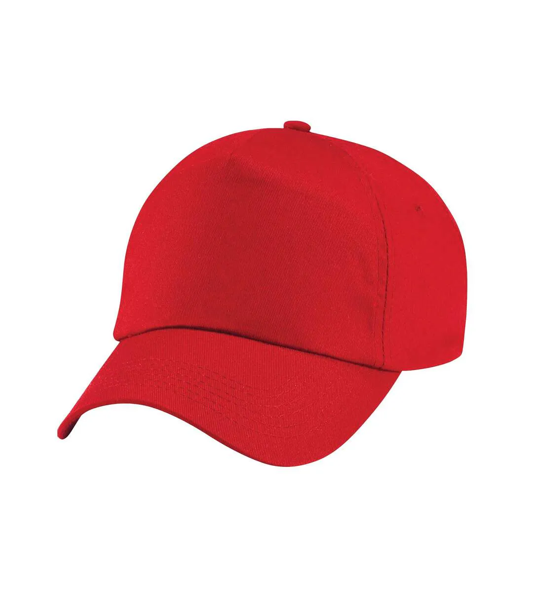 Childrens/kids original 5 panel cap classic red Beechfield-1
