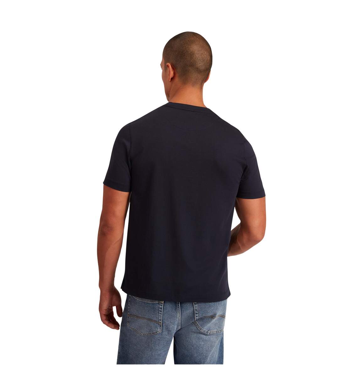 T-shirt Motif/style Art De La Boîte Homme Bleu Marine Ted Baker-3