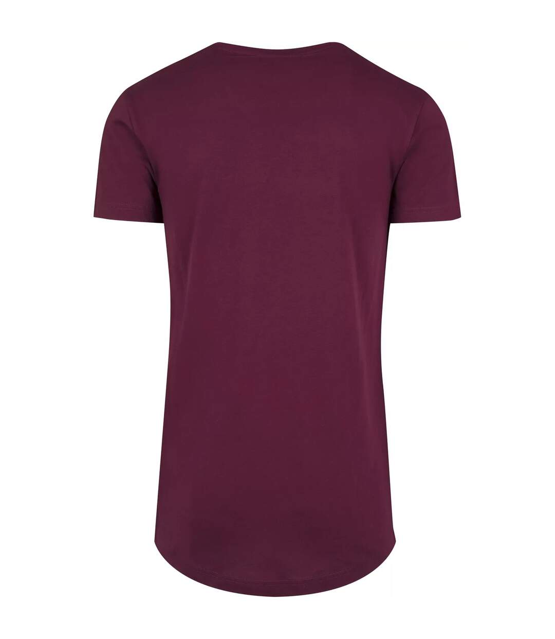 T-shirt Motif/style Façonné Homme Bordeaux Sombre Urban Classics-2