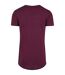 T-shirt Motif/style Façonné Homme Bordeaux Sombre Urban Classics-2