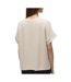 T-Shirt beige clair femme vero moda hali-2
