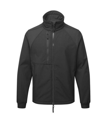 Mens Wx2 Eco 2 Layer Soft Shell Jacket Black Portwest