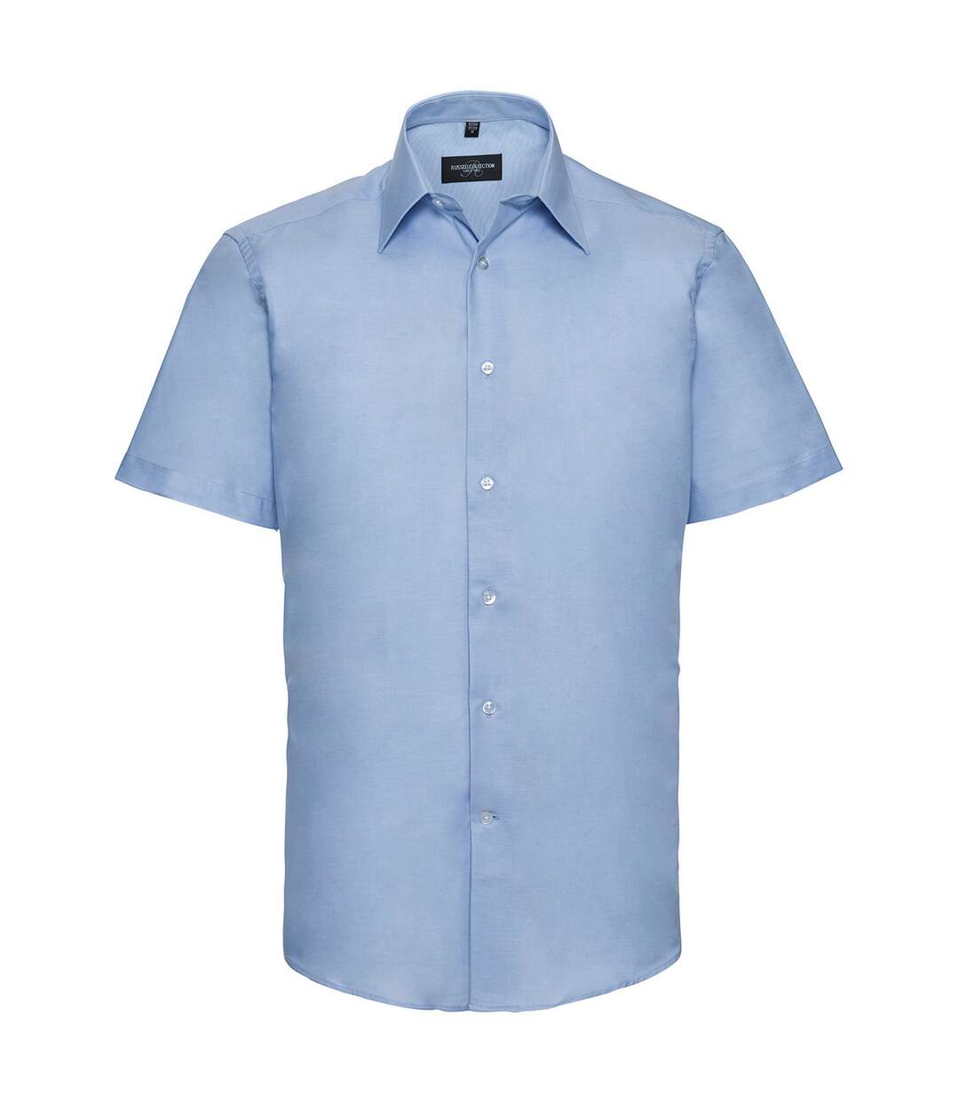 Chemise oxford homme bleu oxford Russell Collection-1