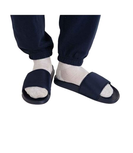 Unisex Adult Sliders Navy Awdis