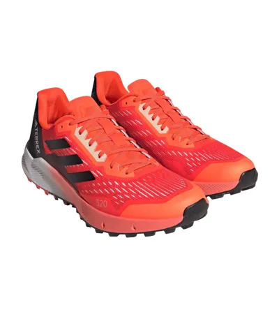 Chaussures Course À Pied Style Parley Terrex Agravic Flow 2.0 Trail Homme Orange Noir Adidas