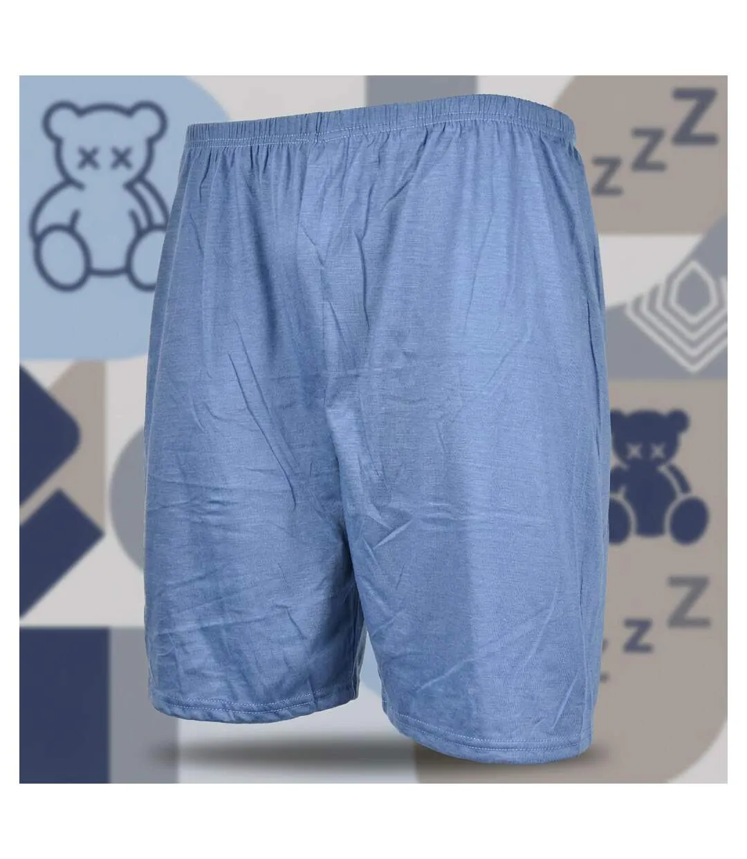 OZABI Ensemble Pyjama Pyjama Court Homme Coton-5