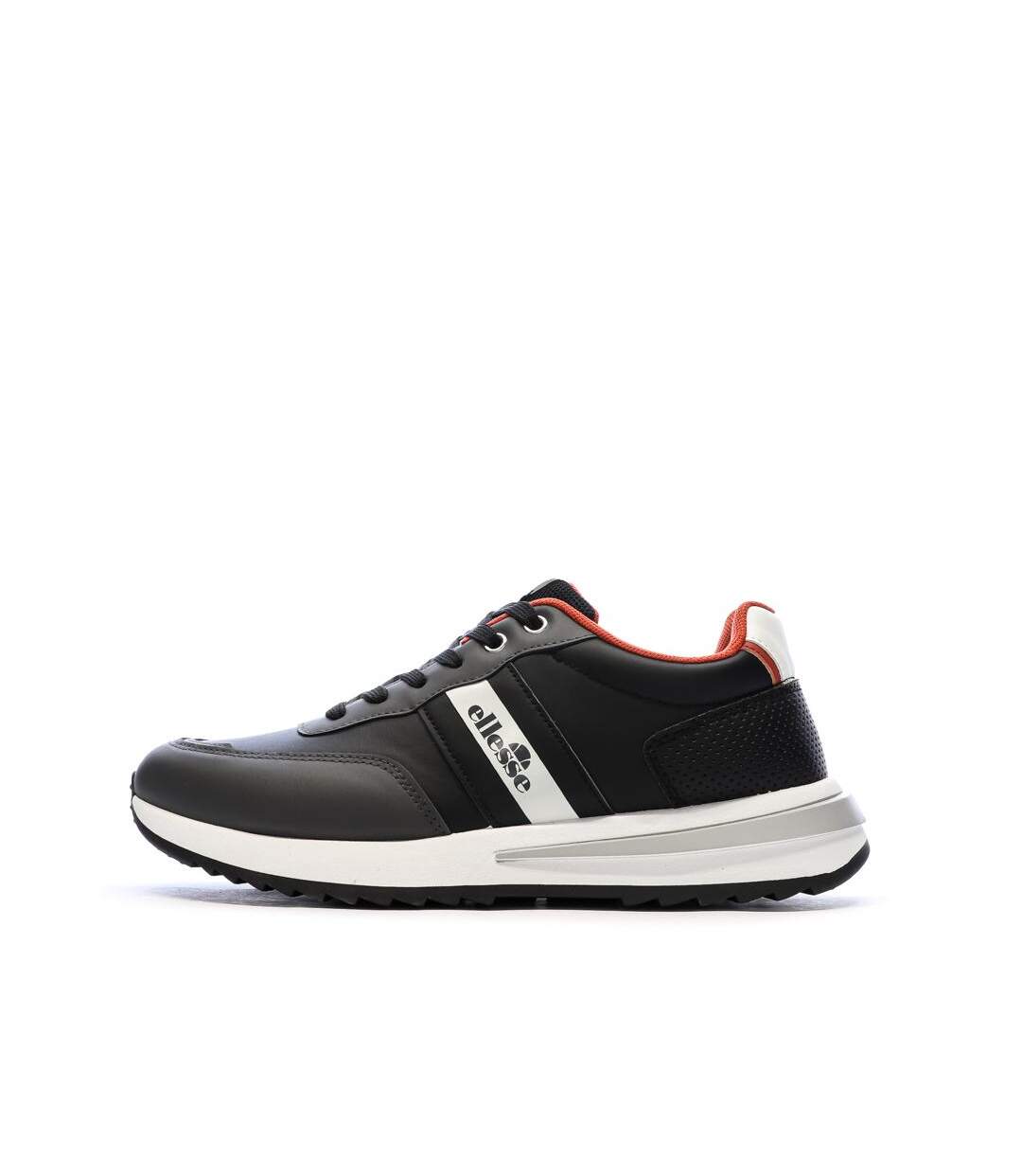 Baskets noires homme ellesse nargis-1