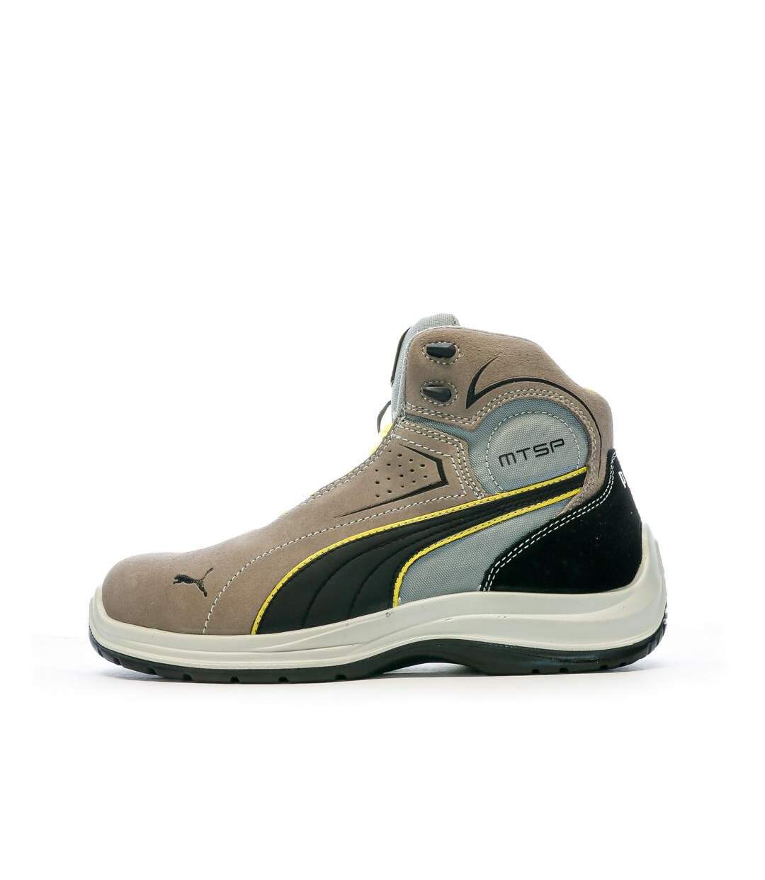 Chaussures de sécurité beige homme puma touring stone-1