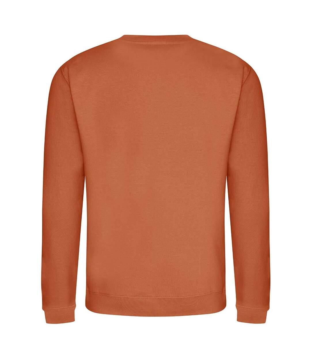 Sweatshirt Unisexe Orange Foncé Awdis-3