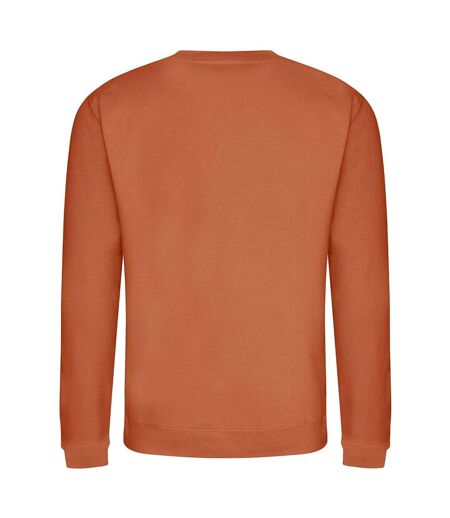 Sweatshirt Unisexe Orange Foncé Awdis